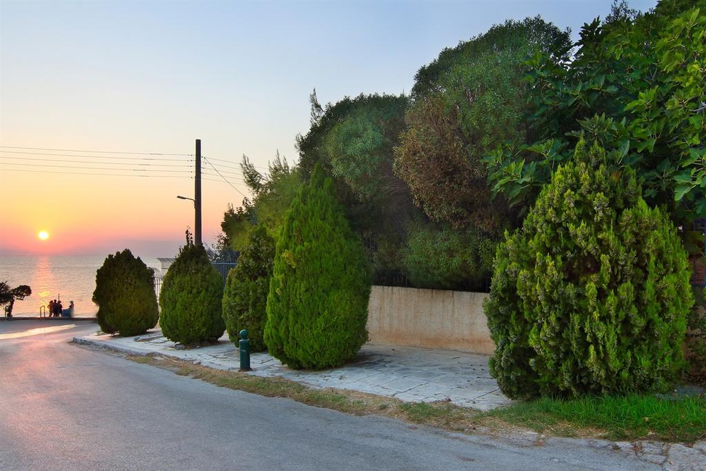 Luxury Villa Sea Melody Palaiá Fókaia Esterno foto