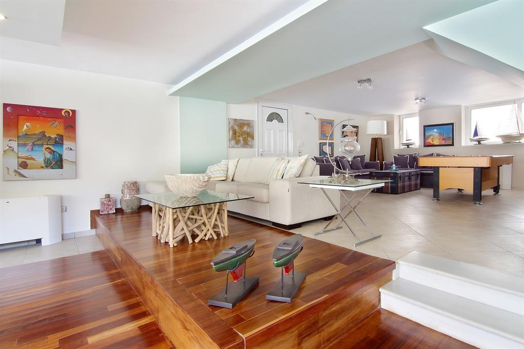 Luxury Villa Sea Melody Palaiá Fókaia Esterno foto
