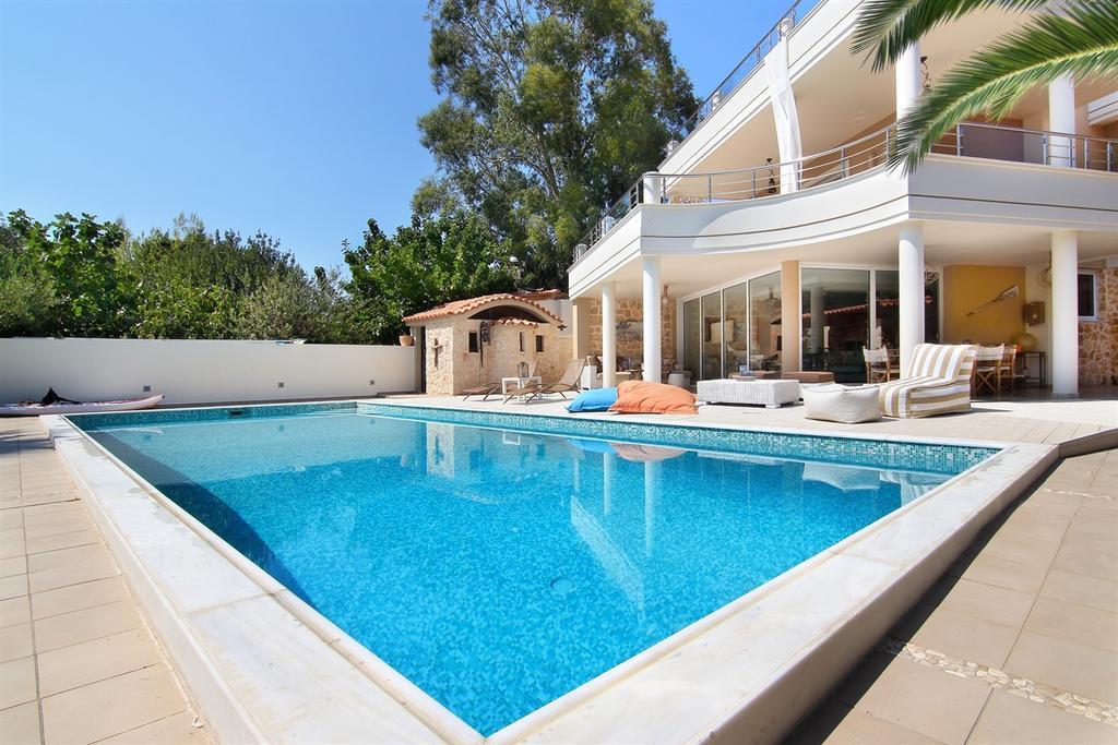 Luxury Villa Sea Melody Palaiá Fókaia Esterno foto